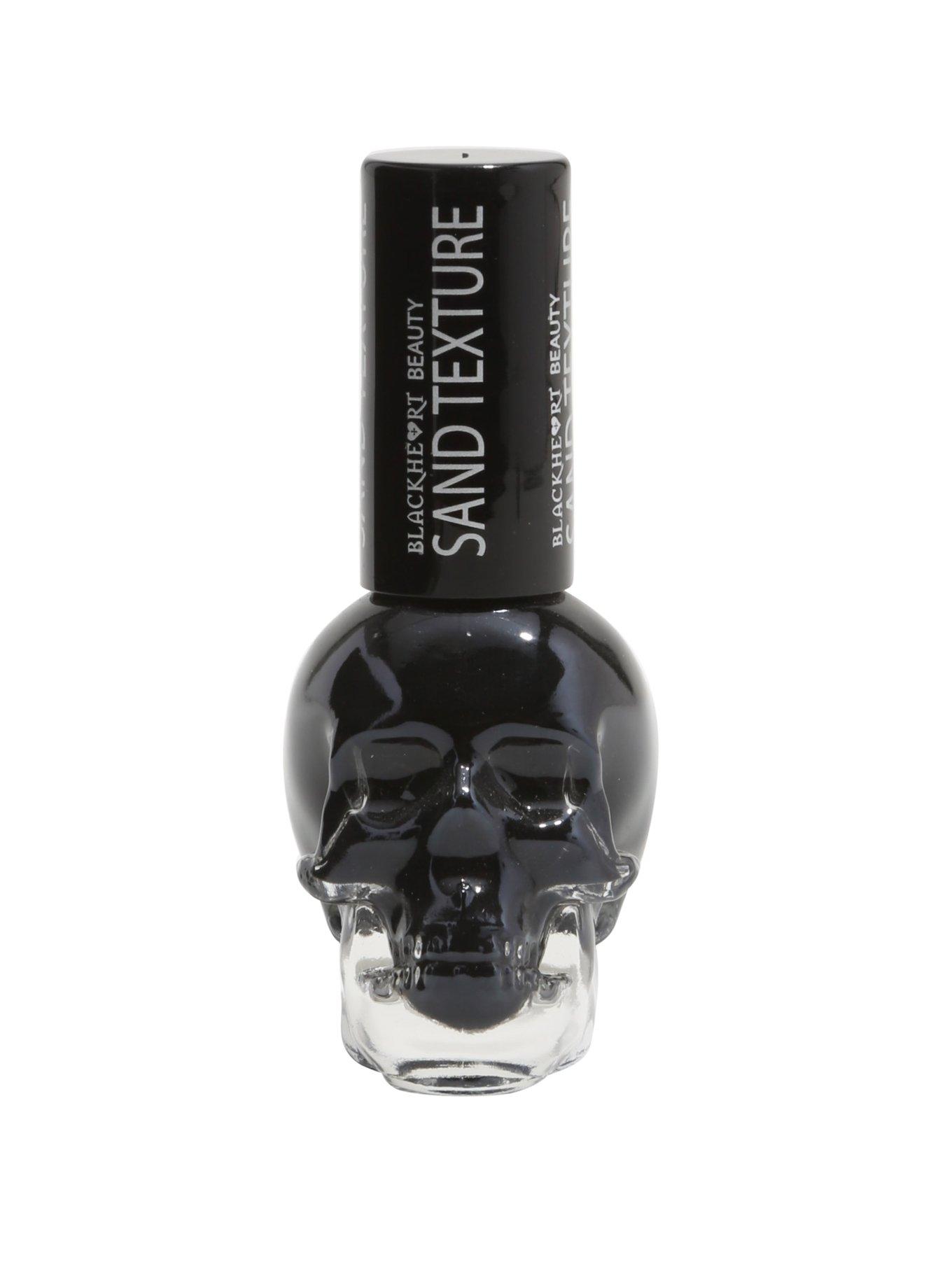 Blackheart Beauty Black Sand Texture Nail Polish, , hi-res