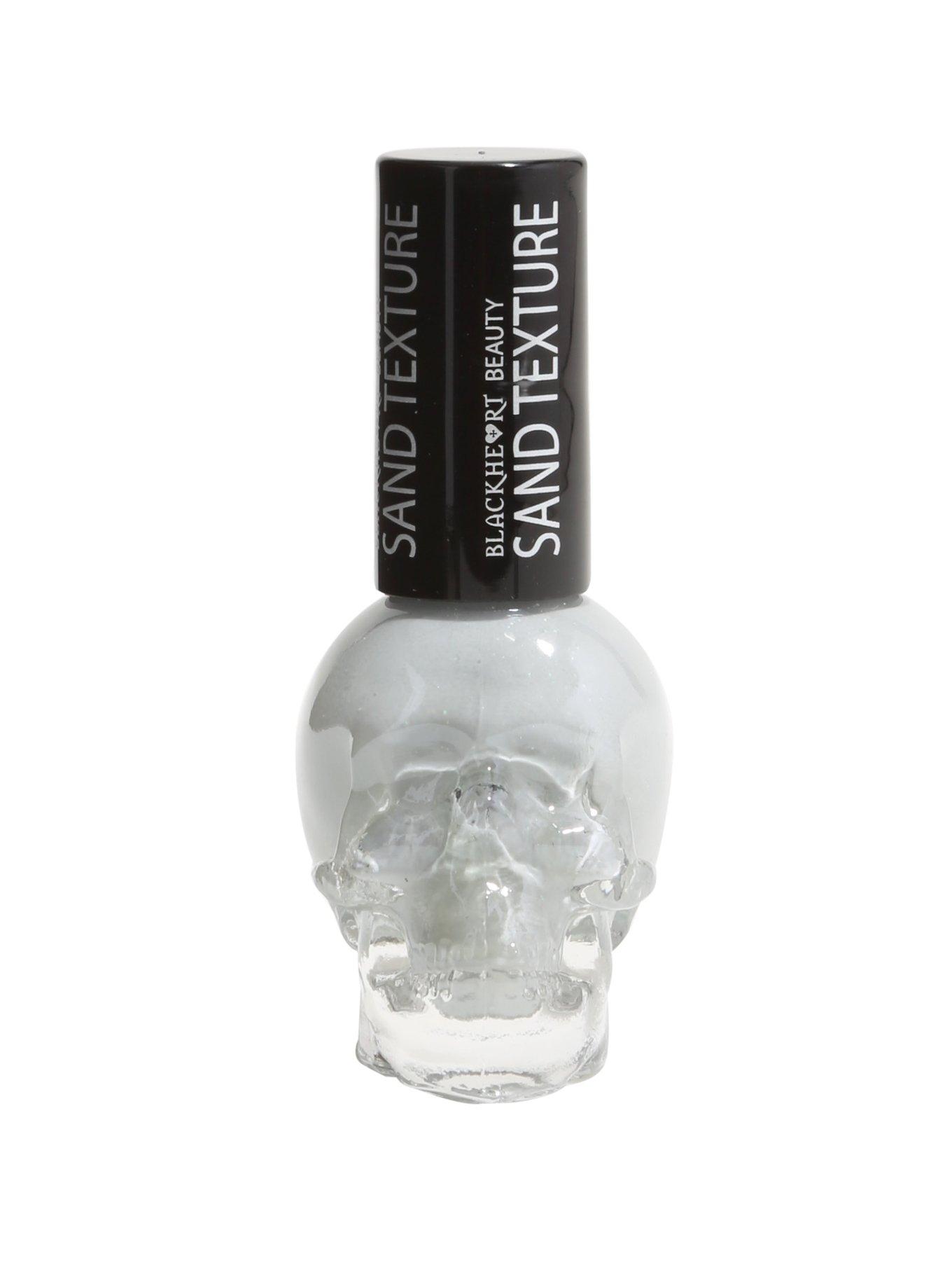 Blackheart Beauty Grey Sand Texture Nail Polish, , hi-res
