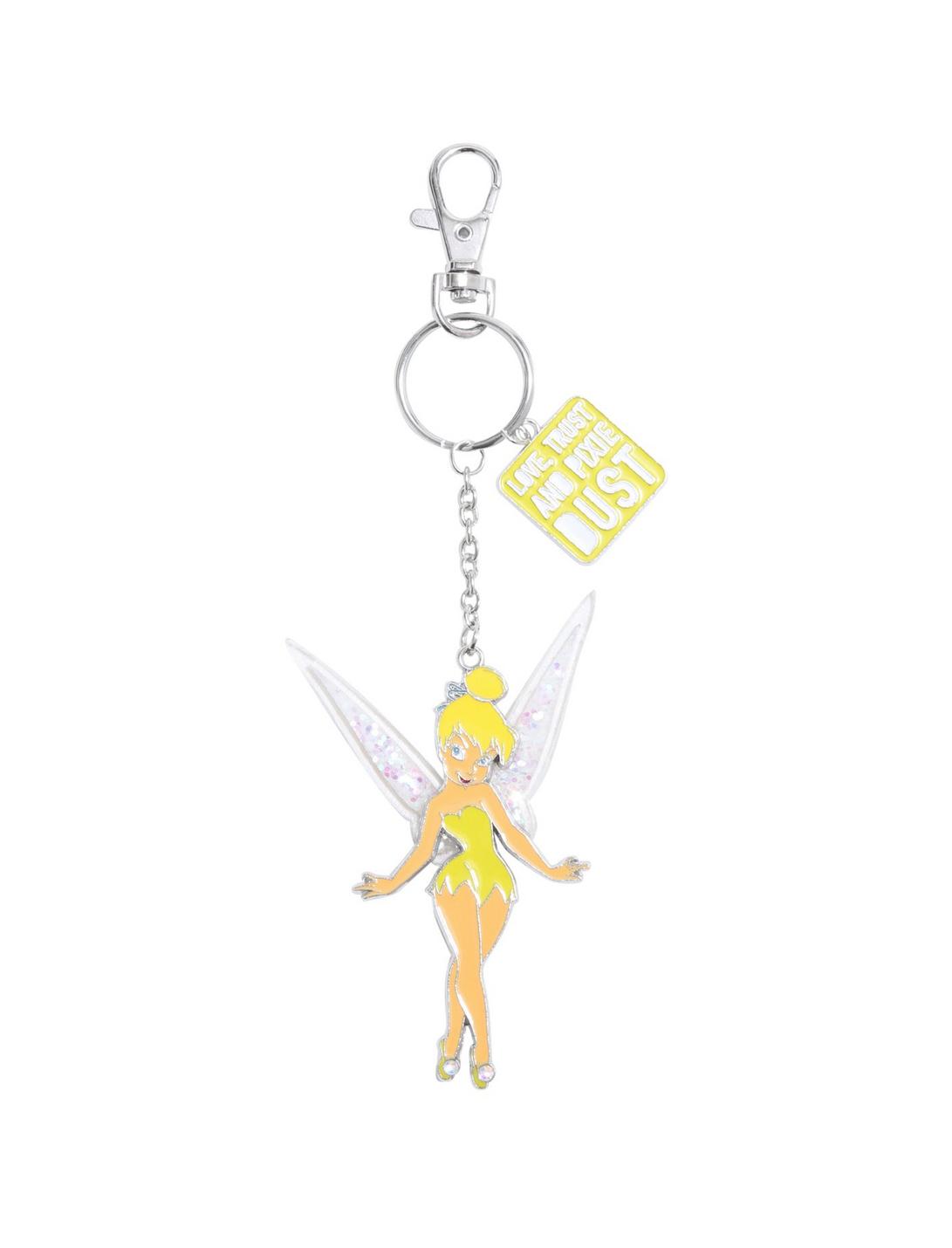 Disney Tinker Bell Glitter Key Chain, , hi-res