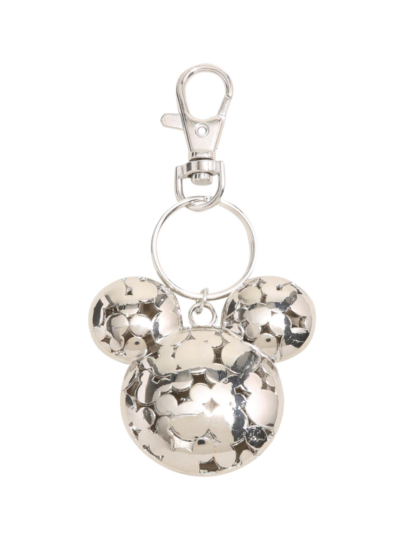 Disney Mickey Mouse Metal Key Chain, , hi-res