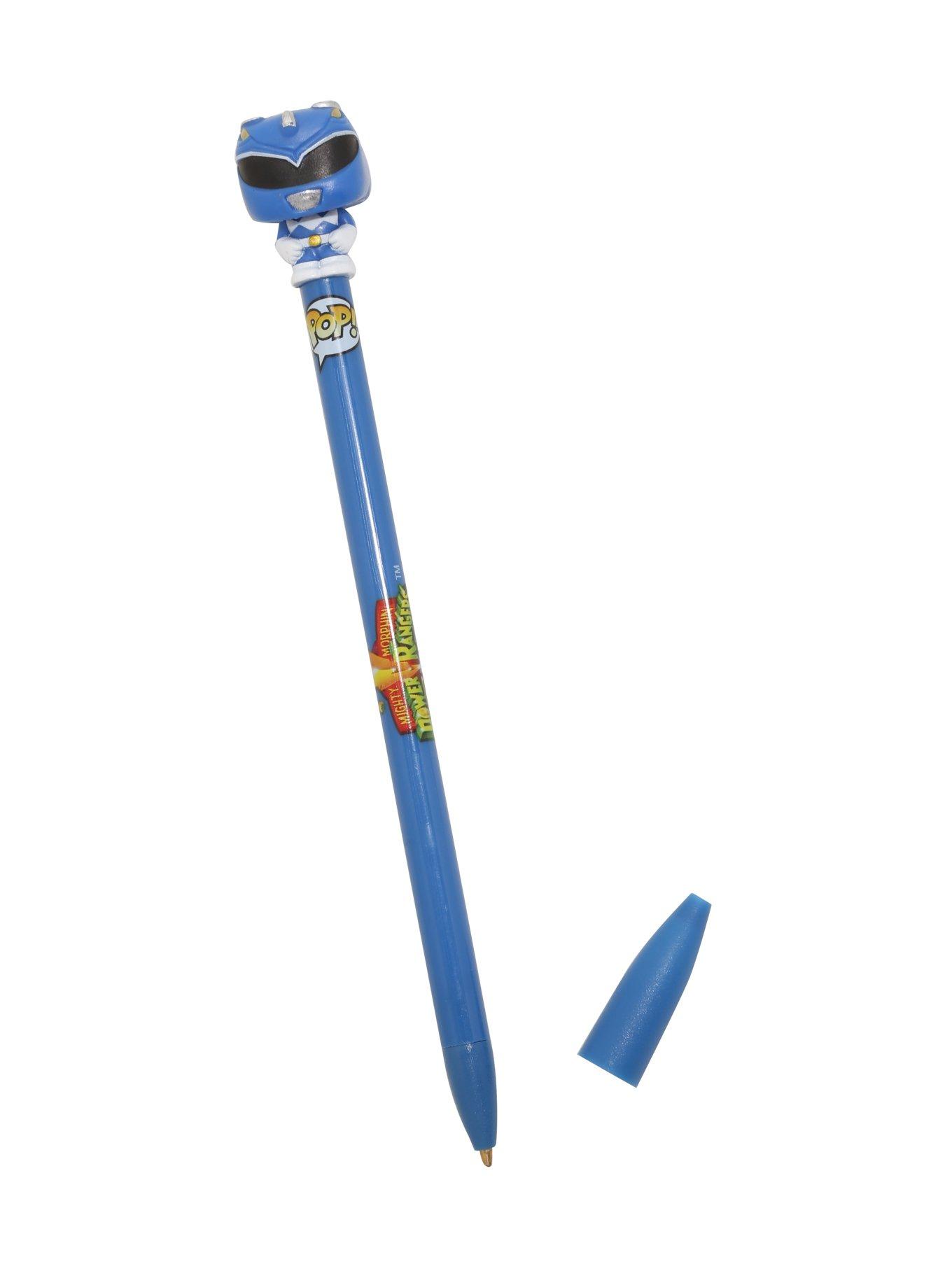 Funko Mighty Morphin Power Rangers Blue Ranger Pop! Pen Topper, , hi-res