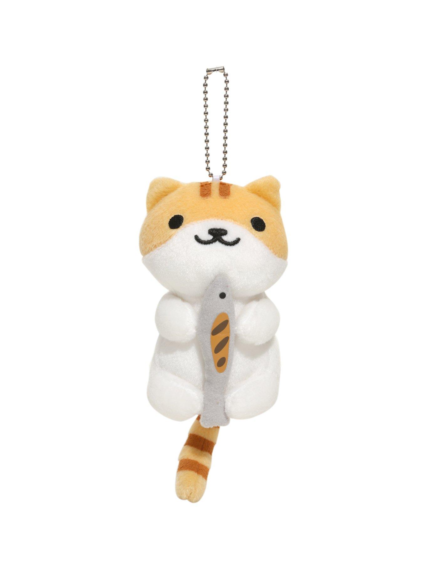 Neko Atsume Pumpkin Kick Toy 6" Plush, , hi-res