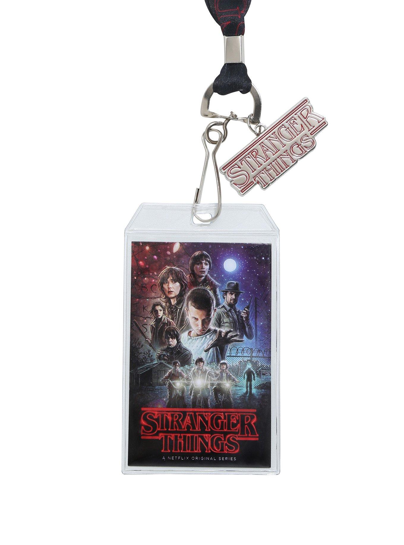 Stranger Things Poster Art Lanyard, , hi-res