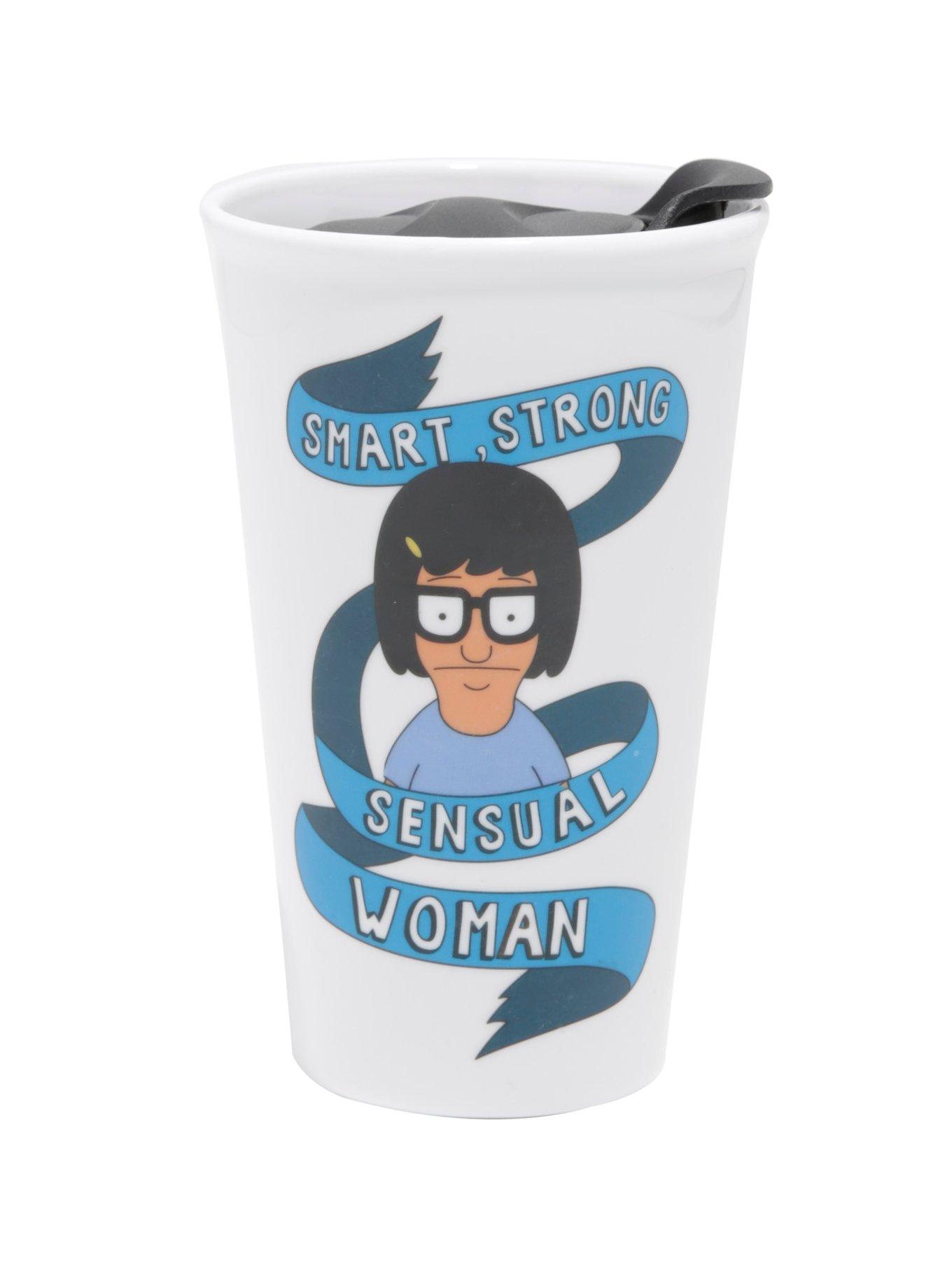 Bob's Burgers Tina Ceramic Travel Mug, , hi-res