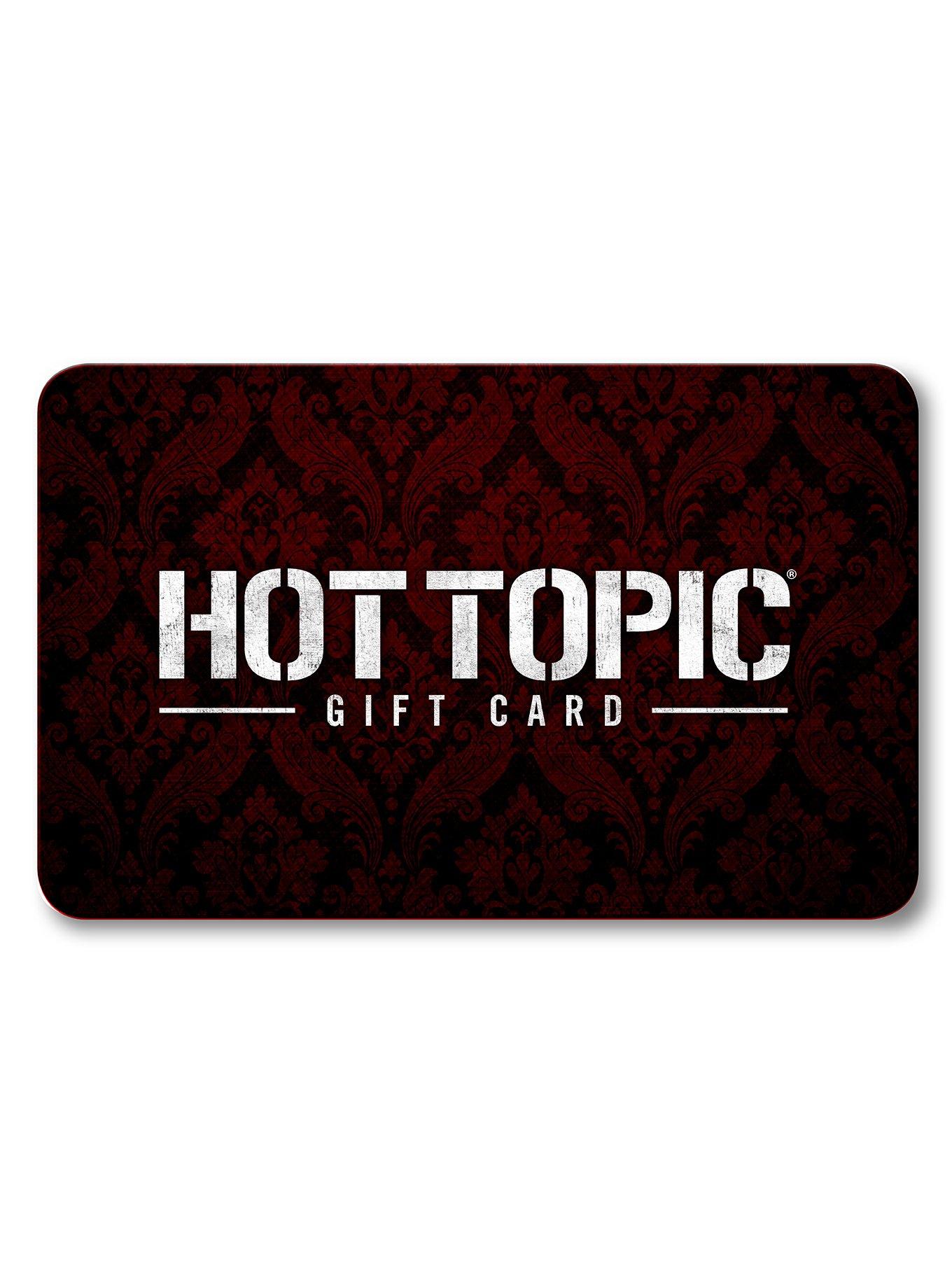 Hot Topic $50 Gift Card [Digital] Hot Topic DDP $50 - Best Buy