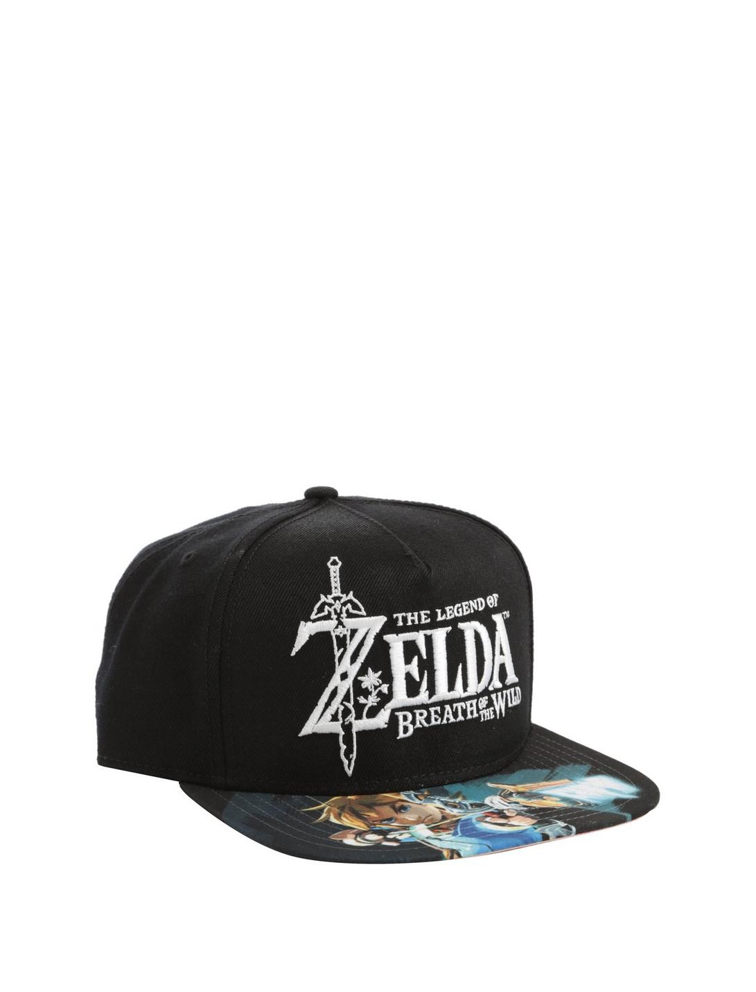The Legend Of Zelda: Breath Of The Wild Sublimation Bill Snapback Hat, , hi-res