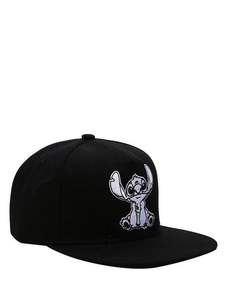 Disney Lilo & Stitch Black & White Snapback Hat | Hot Topic