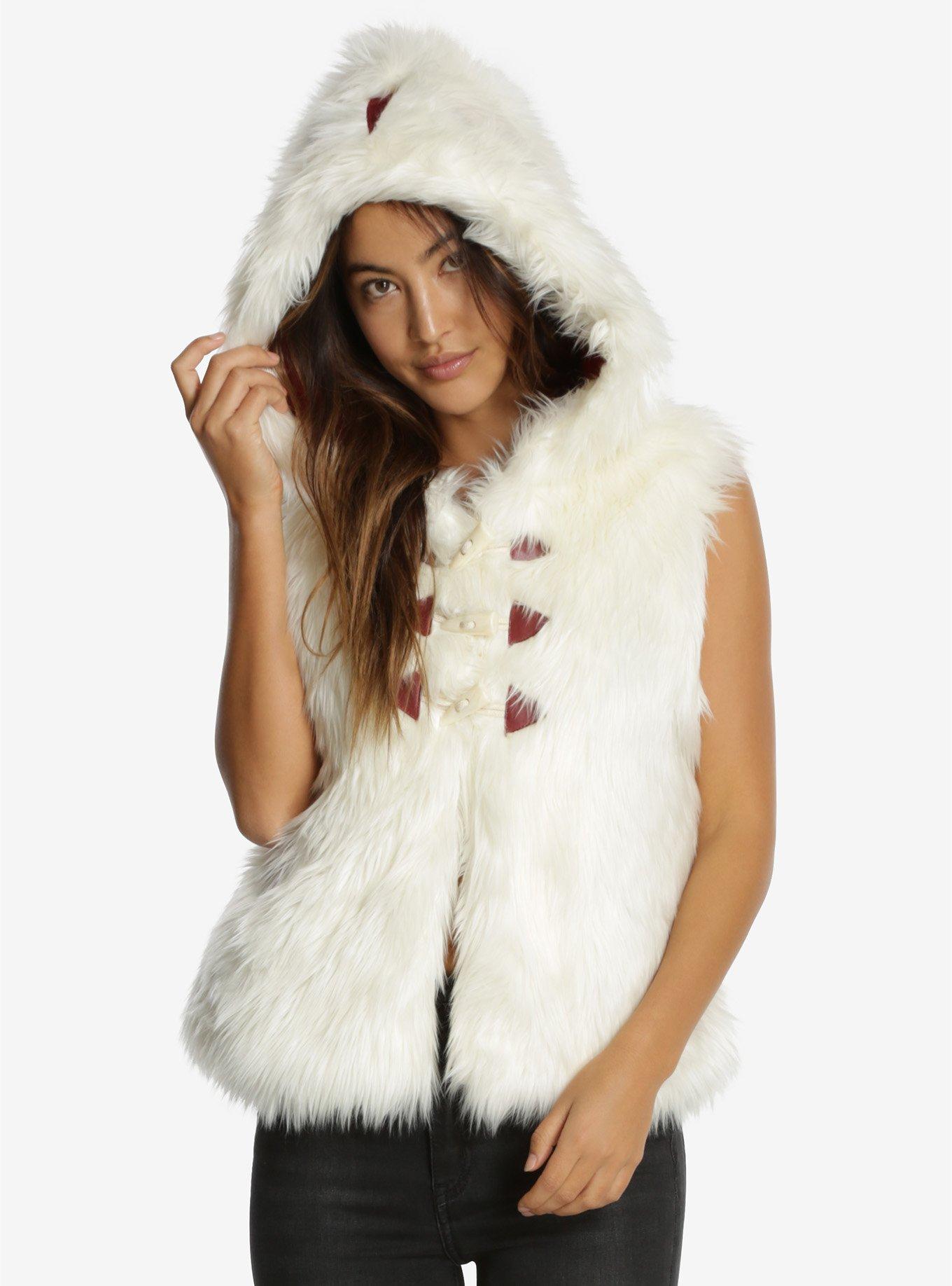 Her Universe Studio Ghibli Princess Mononoke Fur Vest, MULTI, hi-res