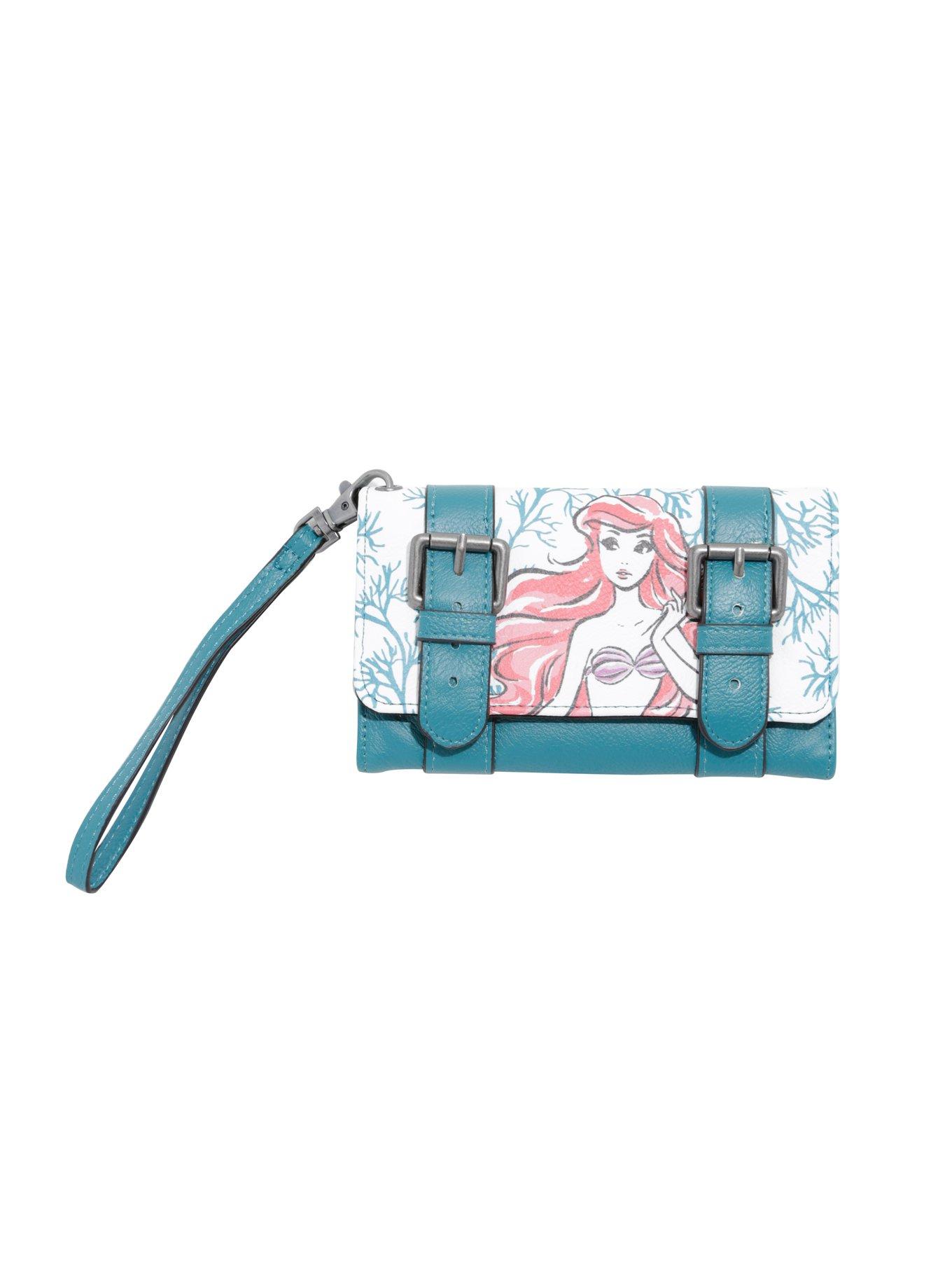 Loungefly Disney The Little Mermaid Ariel Buckle Clutch Wallet, , hi-res