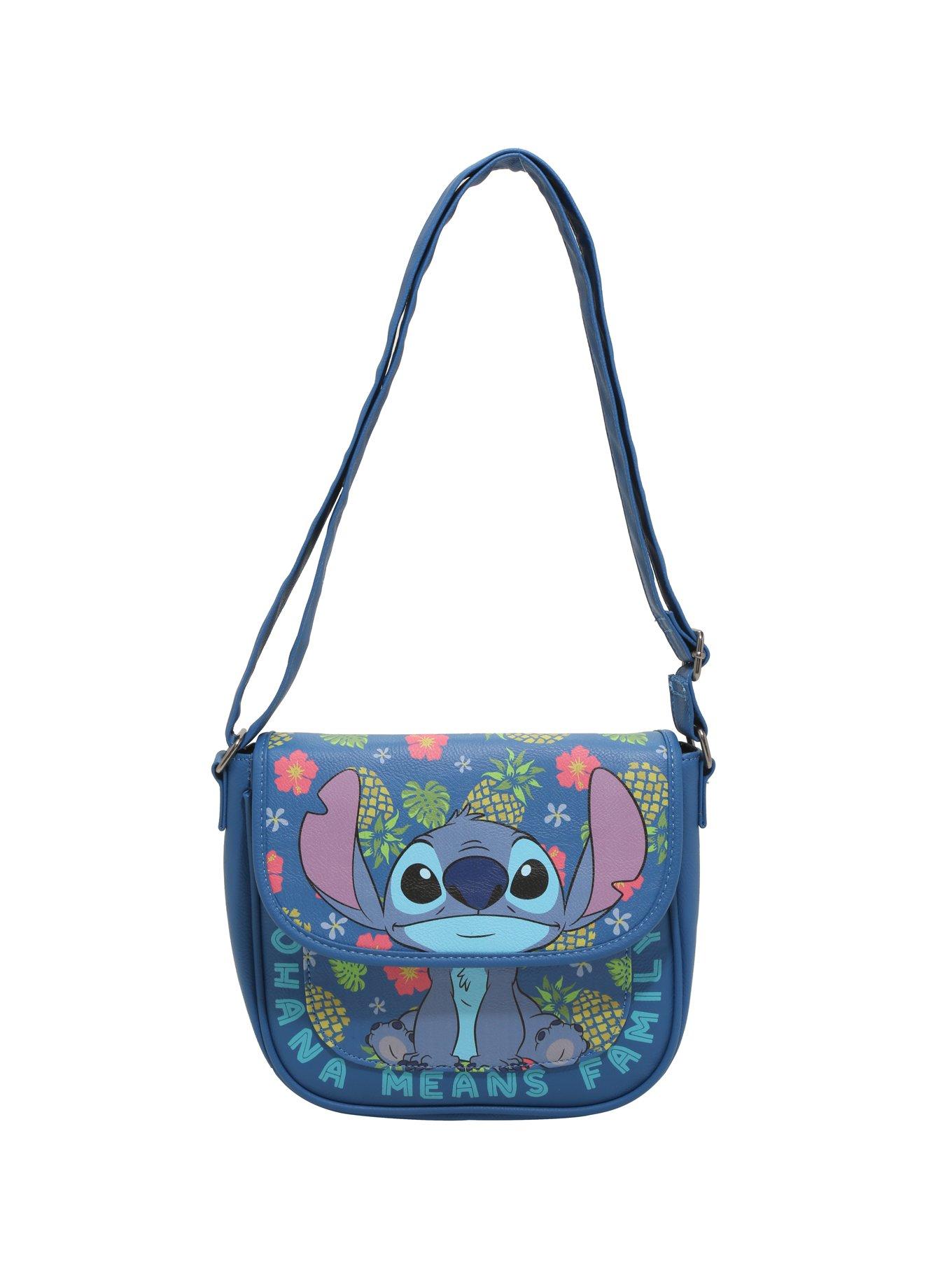 Disney Lilo & Stitch Pineapple Saddle Bag, , hi-res