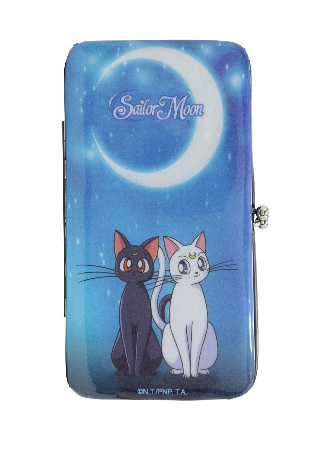 Sailor Moon Luna And Artemis Hinge Wallet, , hi-res