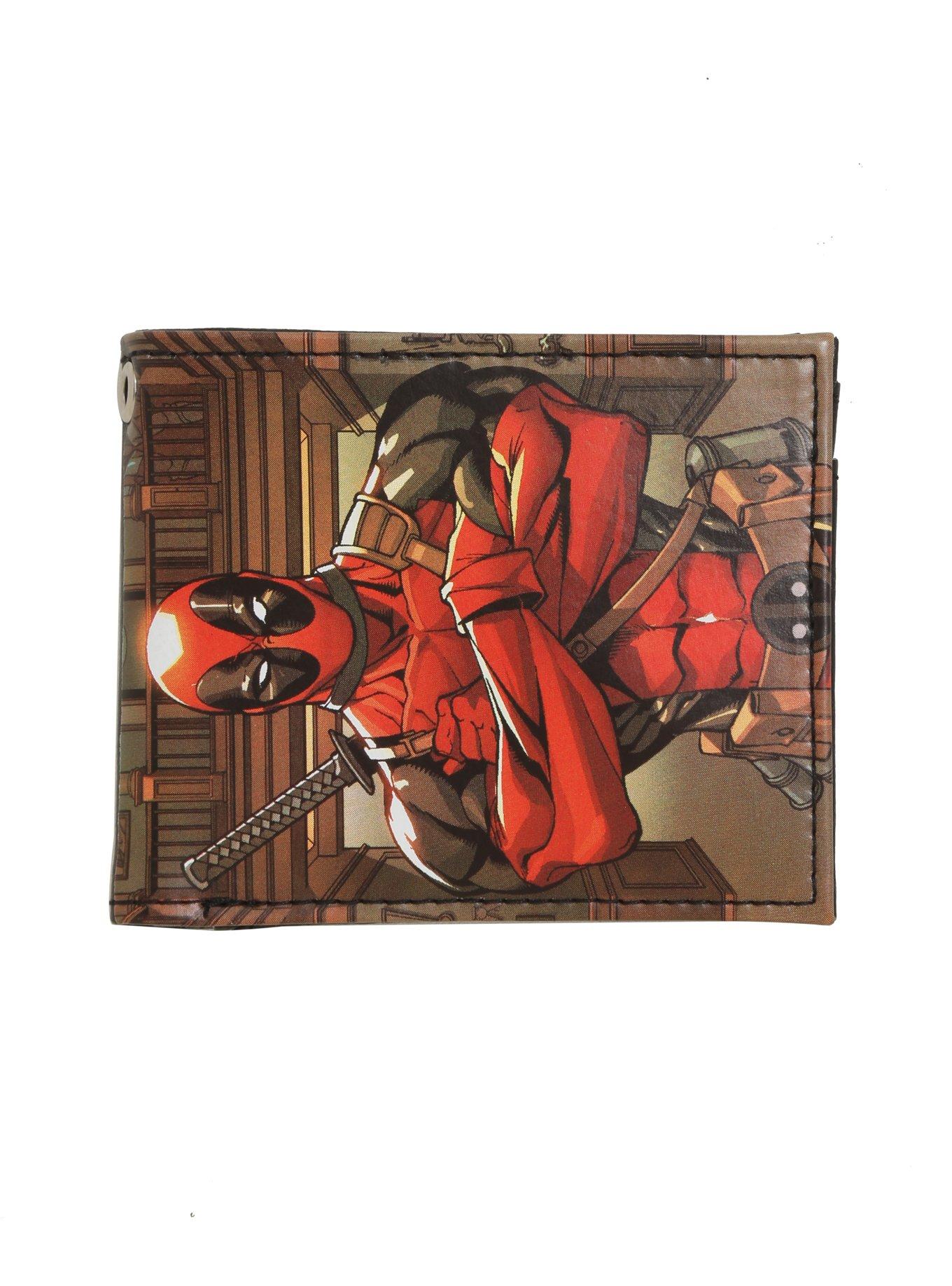Marvel Deadpool Crossed Arms Bi-Fold Wallet, , hi-res