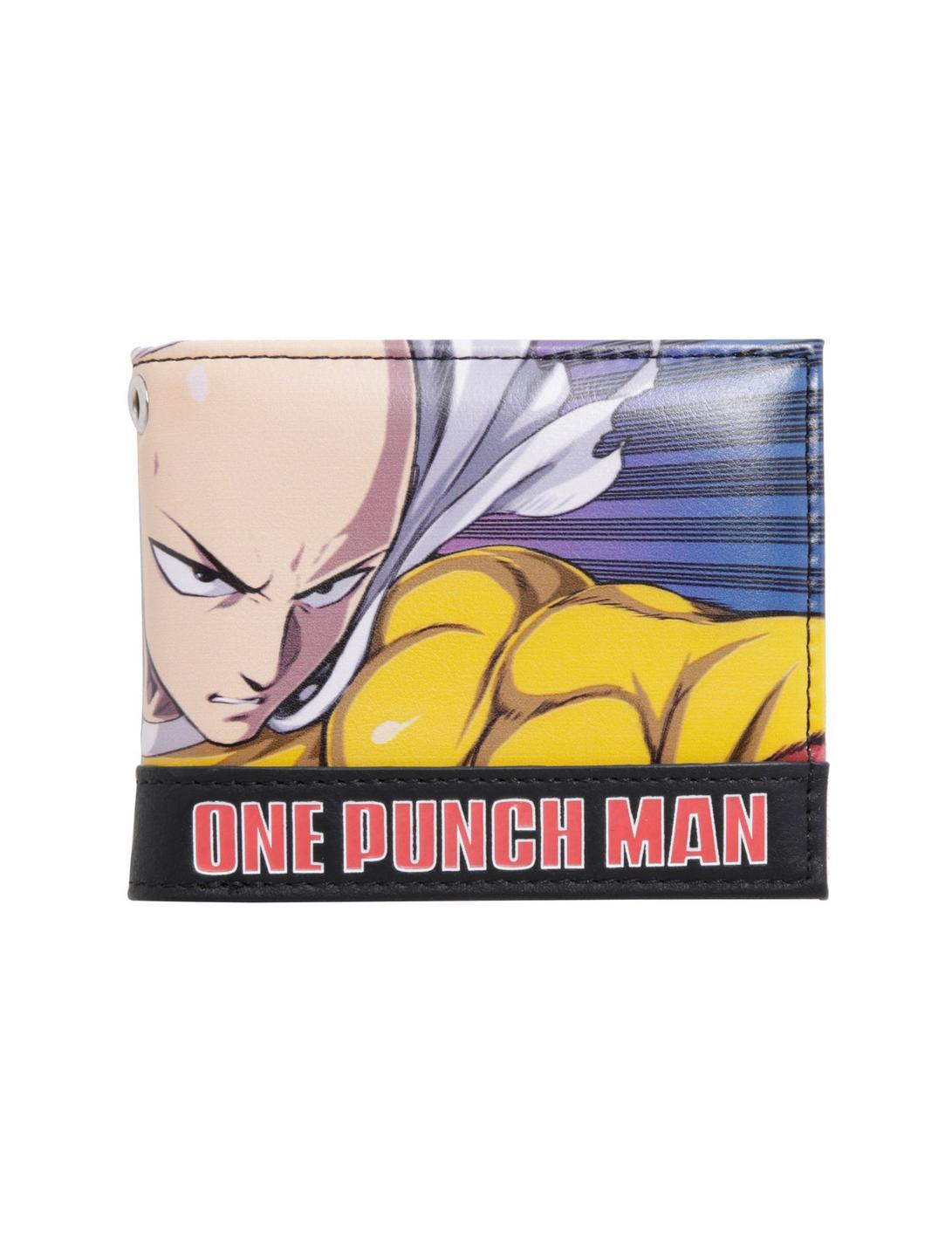 One Punch Man Saitama Bi-Fold Wallet, , hi-res