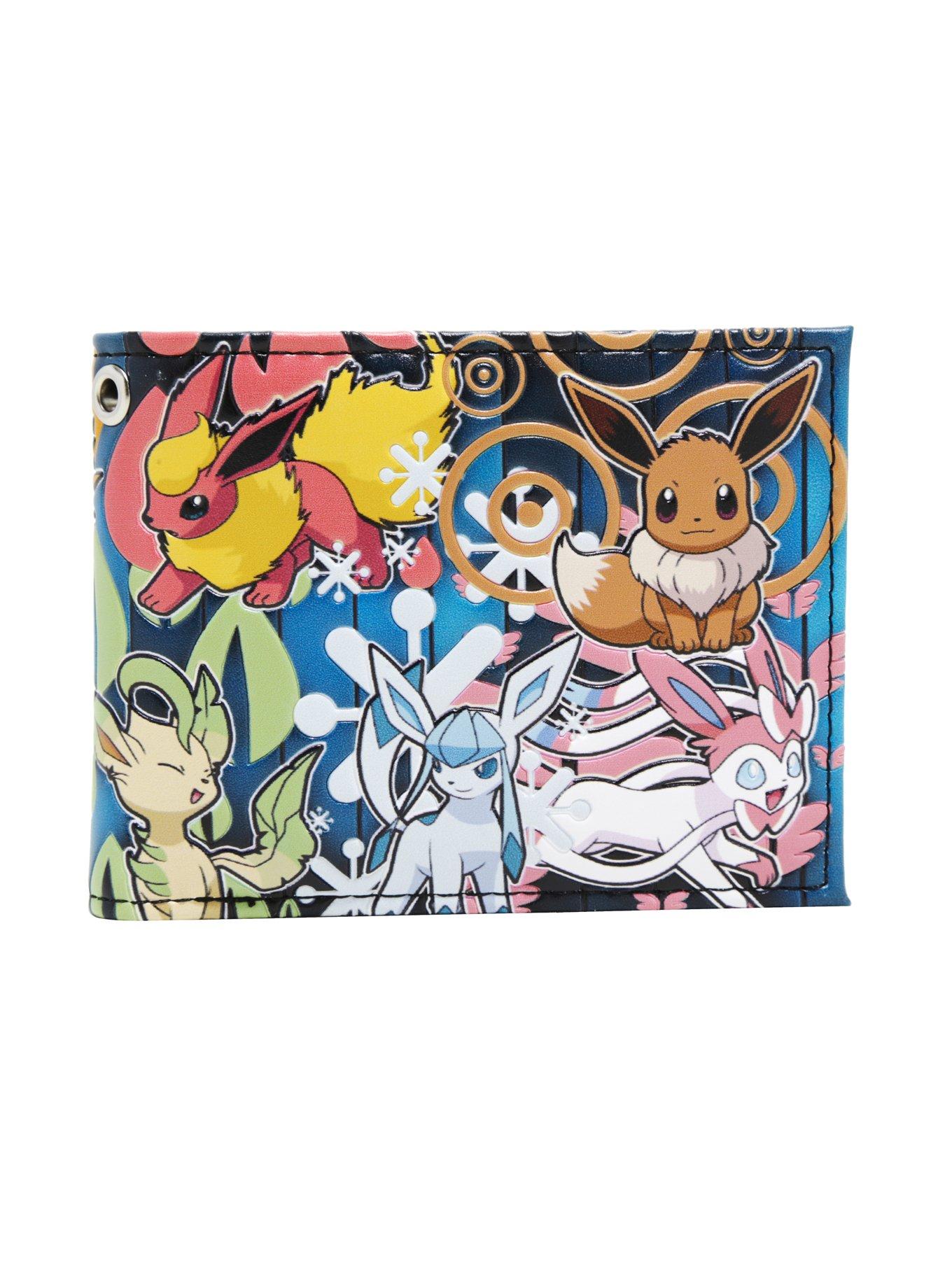 Pokemon Eevee Evolutions Toss Print Bi-Fold Wallet, , hi-res