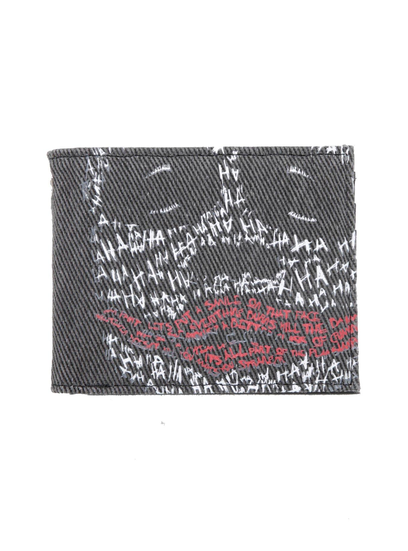 DC Comics The Dark Knight Trilogy Joker Bi-Fold Wallet, , hi-res