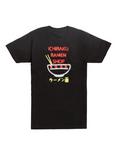 Naruto Shippuden Ichiraku Ramen Shop T-Shirt, BLACK, hi-res