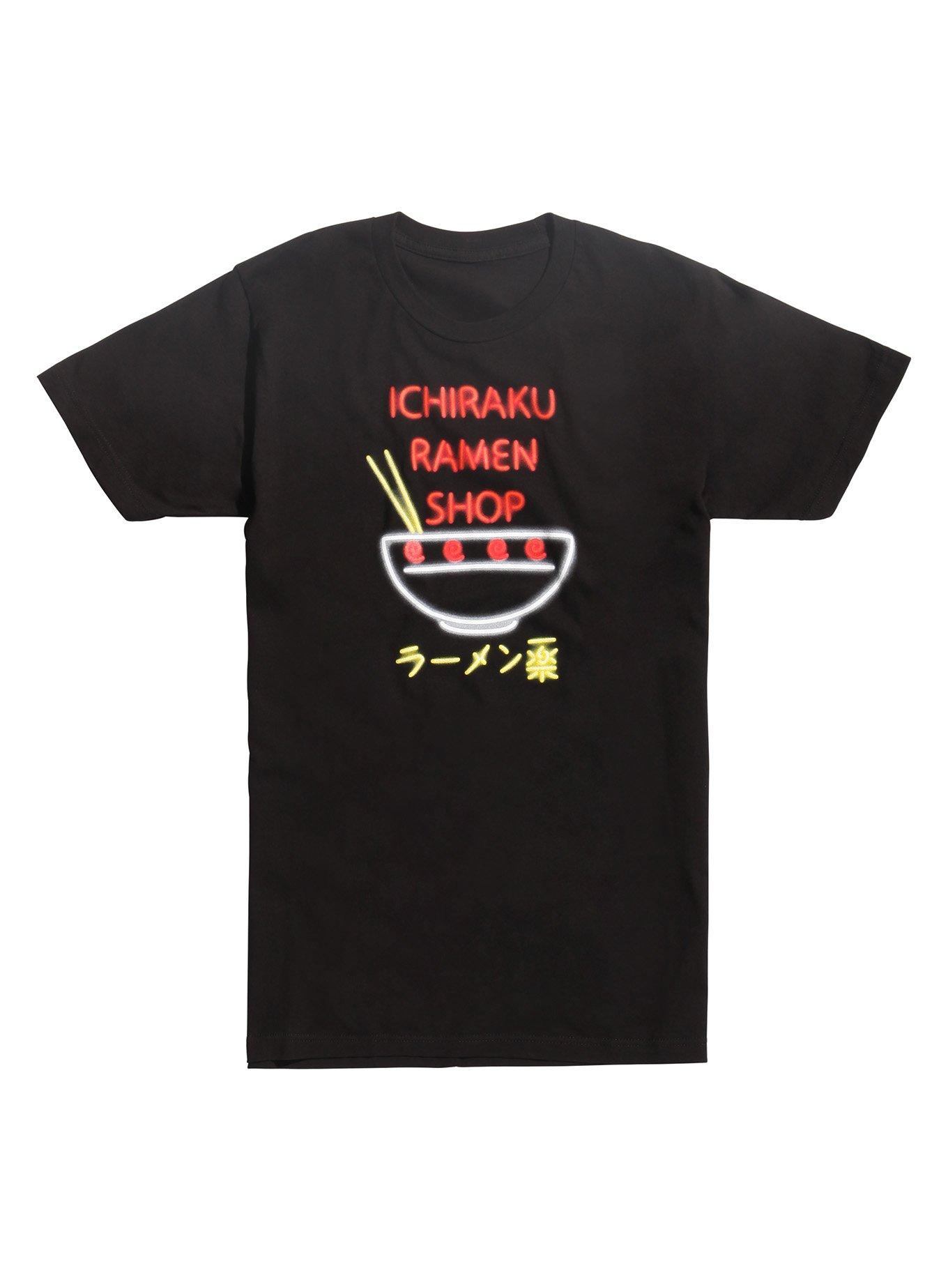 Naruto Shippuden Ichiraku Ramen Shop T-Shirt, BLACK, hi-res