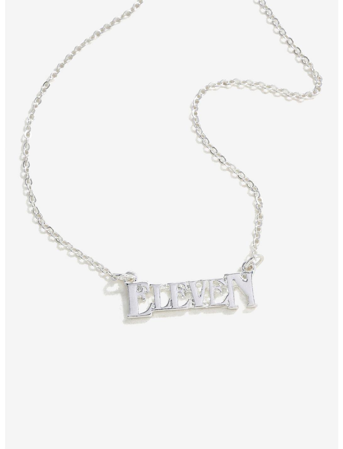 Stranger Things Eleven Sterling Silver Necklace, , hi-res