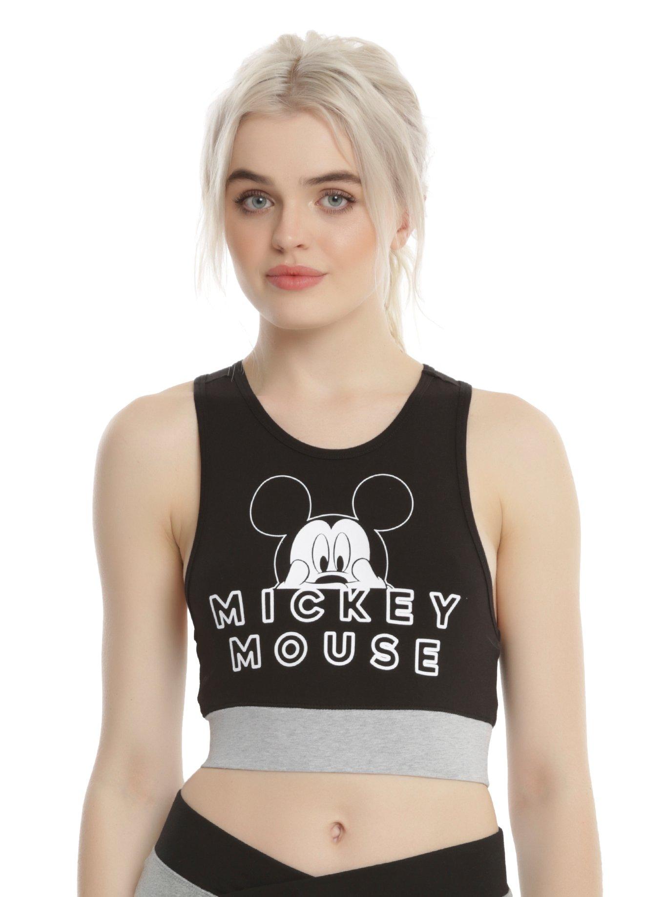 Disney Mickey Mouse Low-Impact Sports Bra, BLACK, hi-res