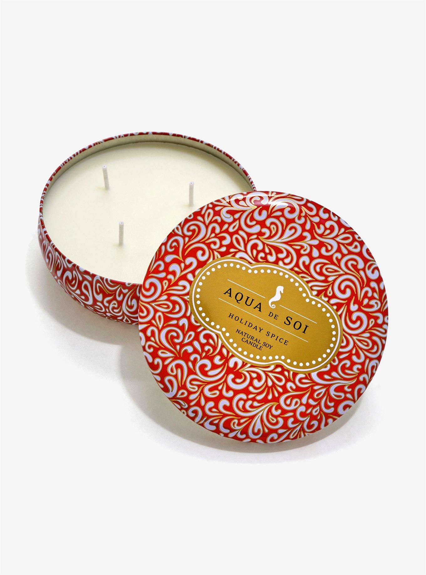 Aqua de Soi Holiday Spice Candle Tin, , hi-res