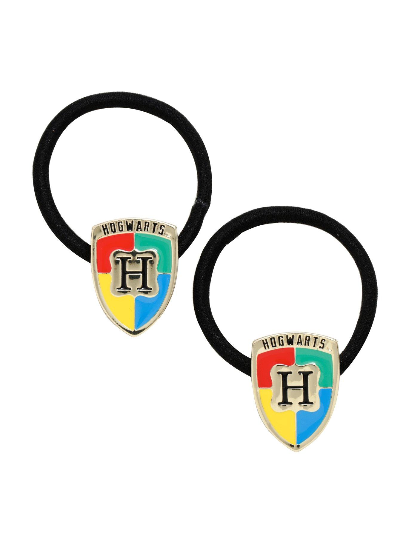 Harry Potter Hogwarts Crest Hair Tie Set, , hi-res