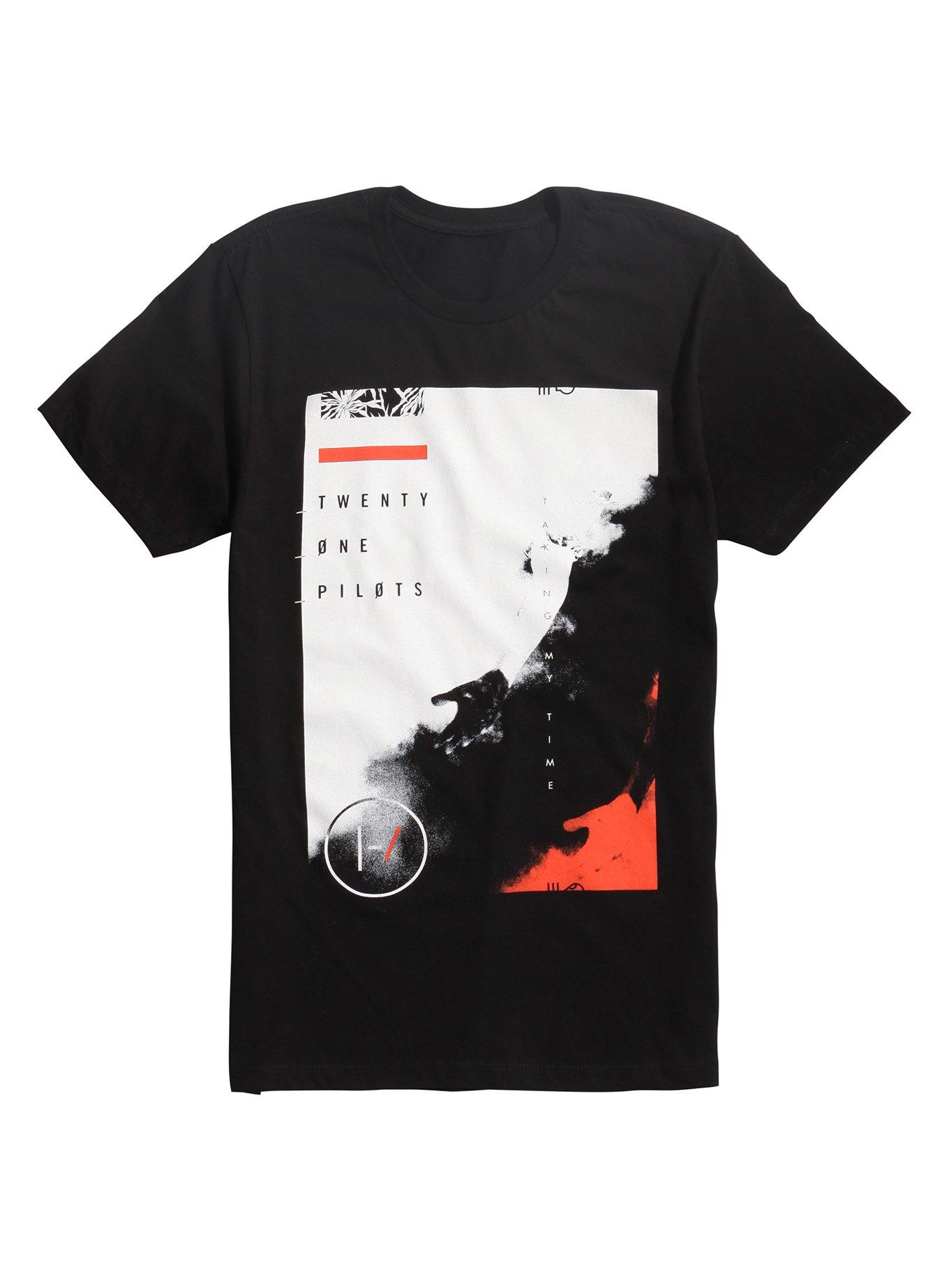 Twenty One Pilots Taking My Time T-Shirt, BLACK, hi-res