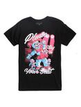 Five Nights at Freddy's: Sister Location Please Stay In Your Seat T-Shirt, BLACK, hi-res