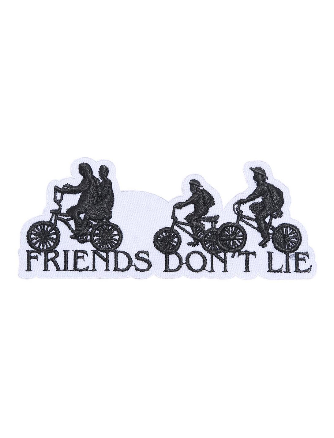 Stranger Things Friends Don't Lie Iron-On Patch, , hi-res