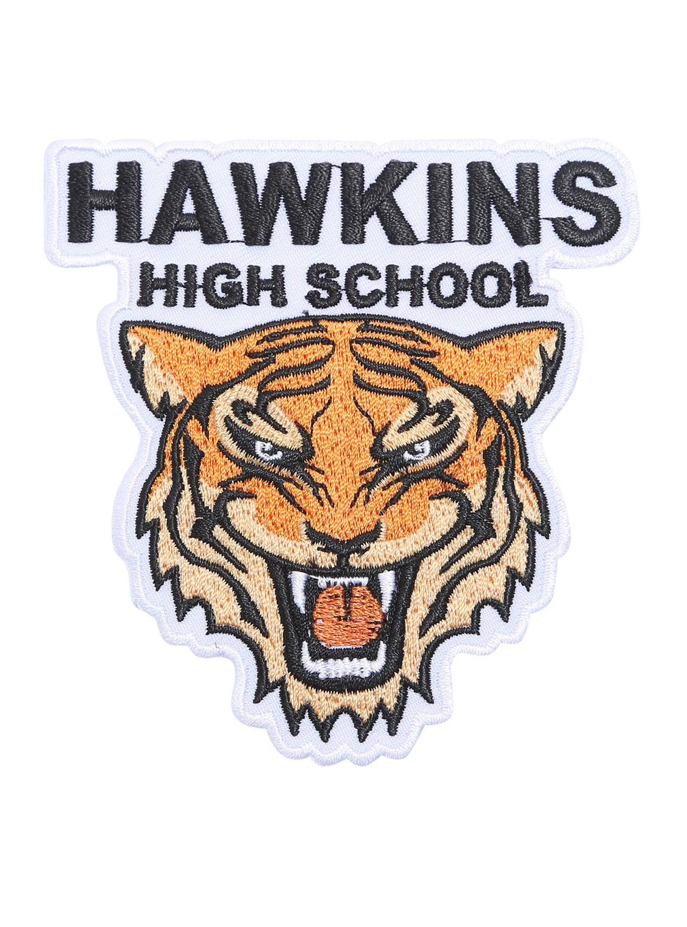 Stranger Things Hawkins High School Iron-On Patch, , hi-res