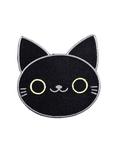 Loungefly Black Cat Face Patch, , hi-res