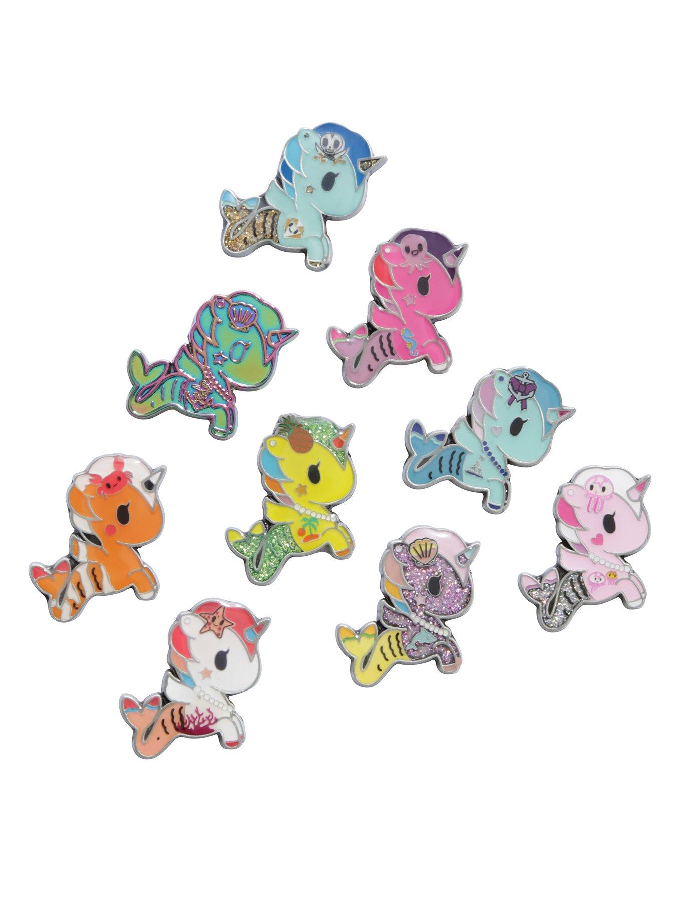 Tokidoki Mermicorno Blind Box Enamel Pin, , hi-res