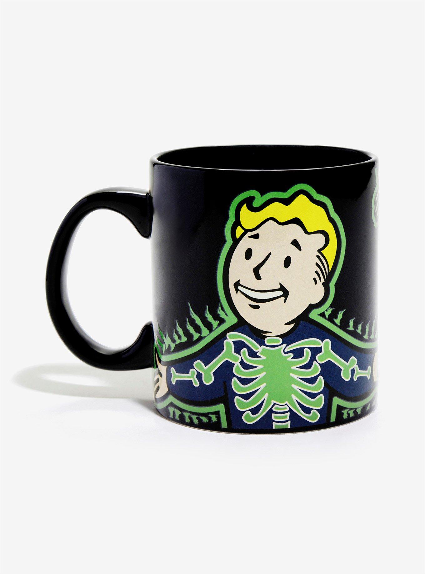 Fallout Skeleton Heat Changing Mug, , hi-res