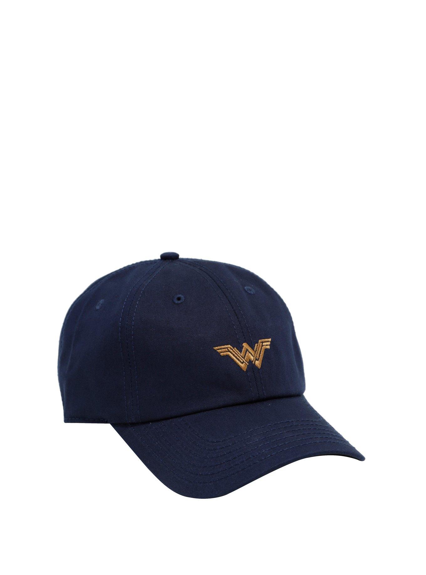 DC Comics Wonder Woman Logo Dad Cap, , hi-res