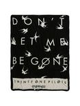 Twenty One Pilots Don't Let Me Be Gone Throw Blanket, , hi-res