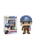 Funko Marvel Captain America: The First Avenger Pop! WWII Captain America Vinyl Bobble-Head 2017 Spring Convention Exclusive, , hi-res