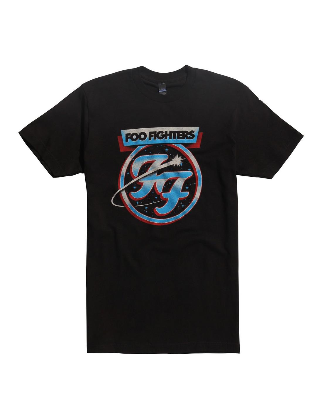 Foo Fighters Comet Logo T-Shirt, BLACK, hi-res