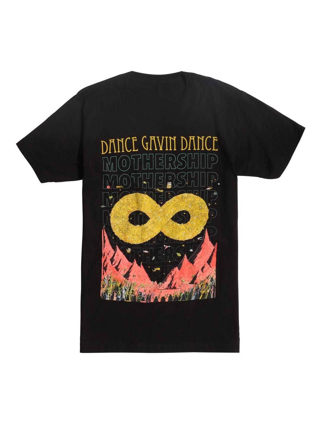 Dance Gavin Dance Mothership T-Shirt, BLACK, hi-res