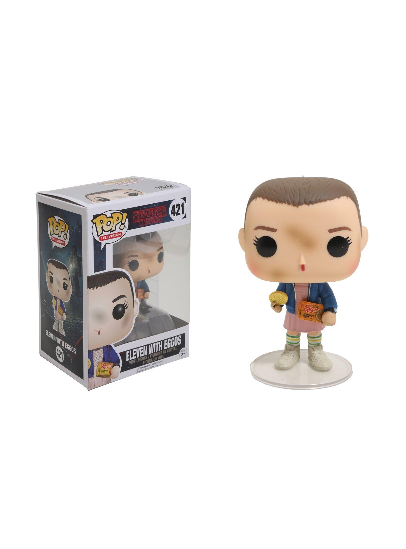 Funko POP! TV Stranger Things Eleven in Wig w/ Eggos Chase Variant Vinyl  Figure