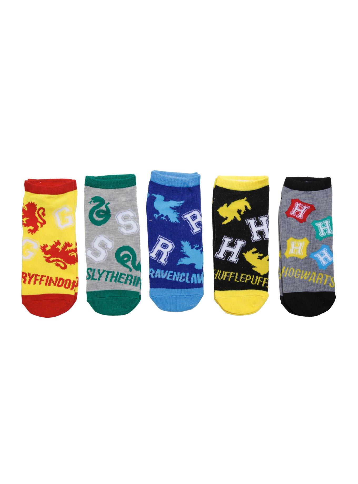 Harry Potter Athletic No-Show Socks 5 Pair, , hi-res