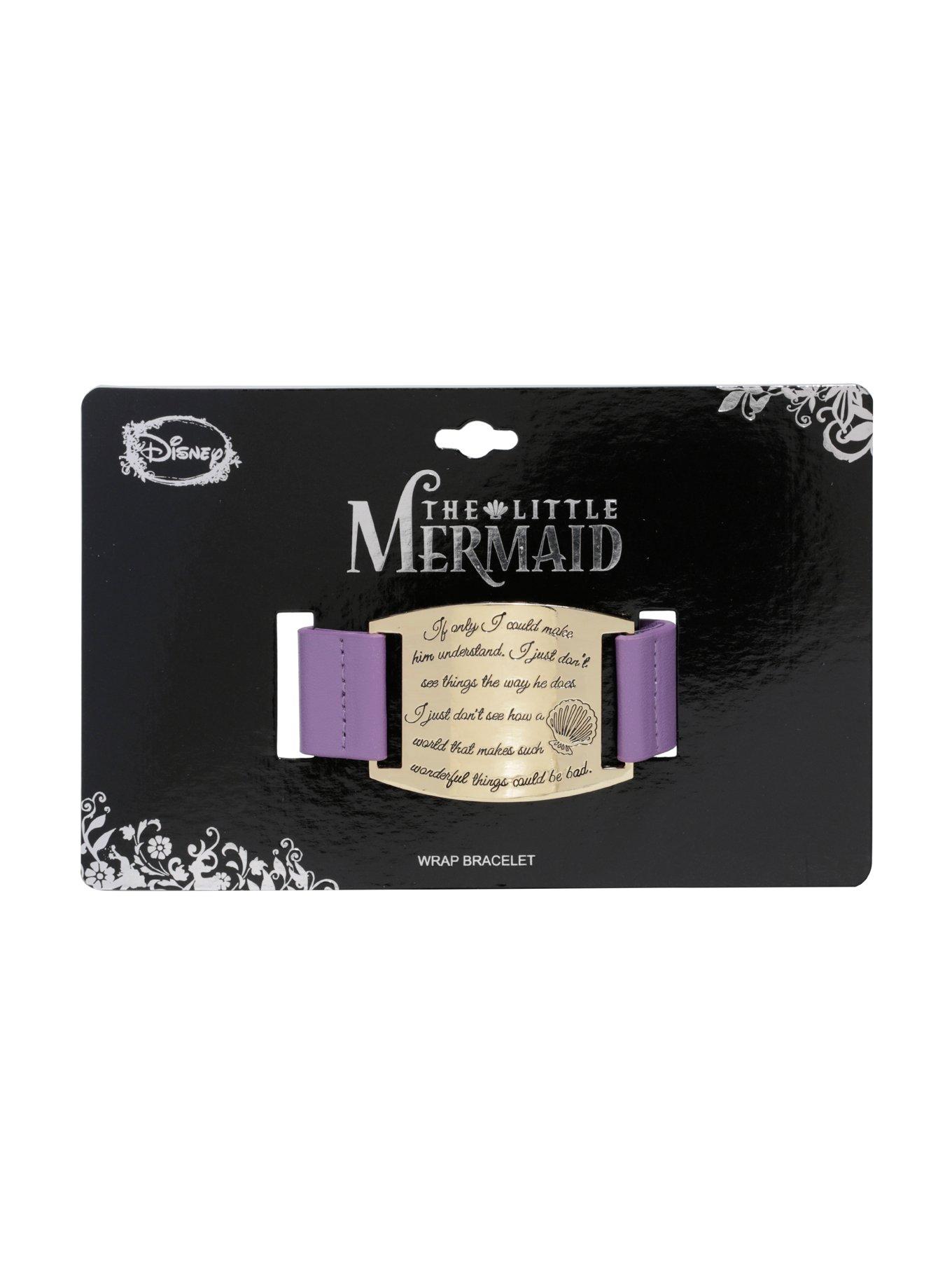 Disney The Little Mermaid Ariel Quote Bracelet, , hi-res