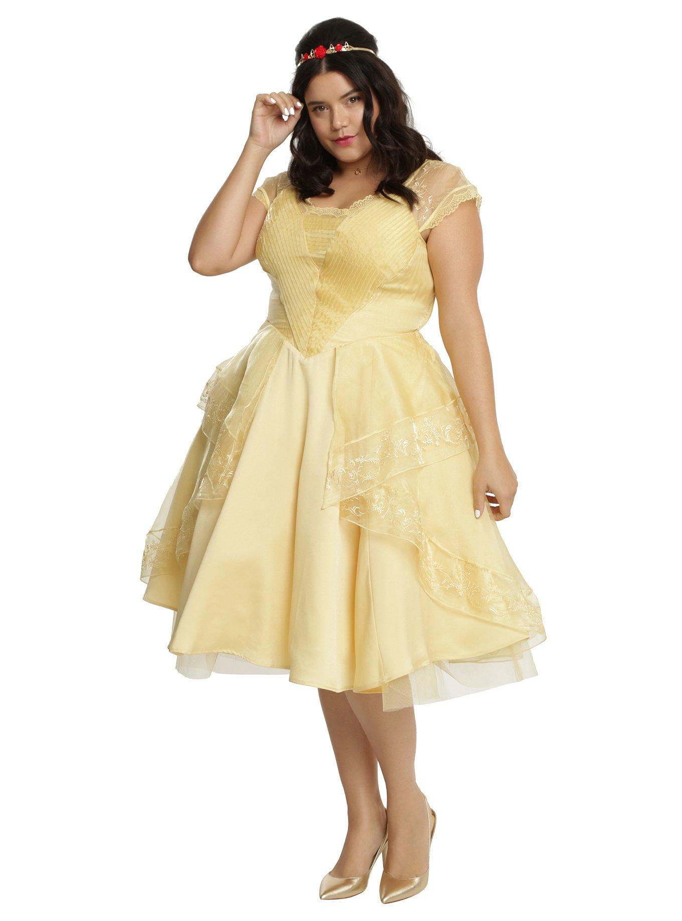 Disney Beauty And The Beast Belle Ball Gown Plus Size