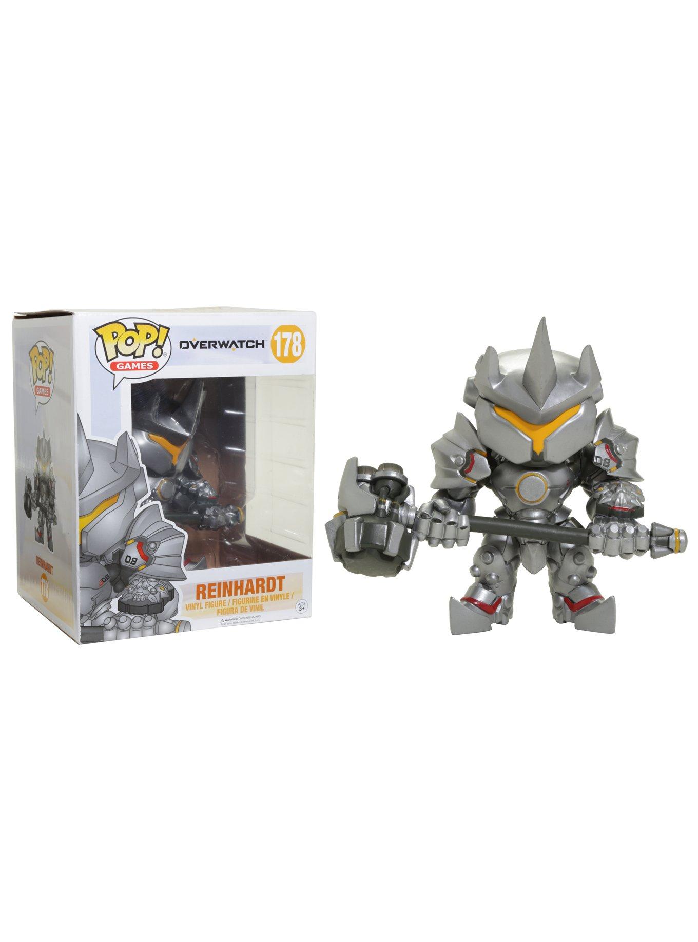 Funko Overwatch Pop! Games Reinhardt 6" Vinyl Figure, , hi-res