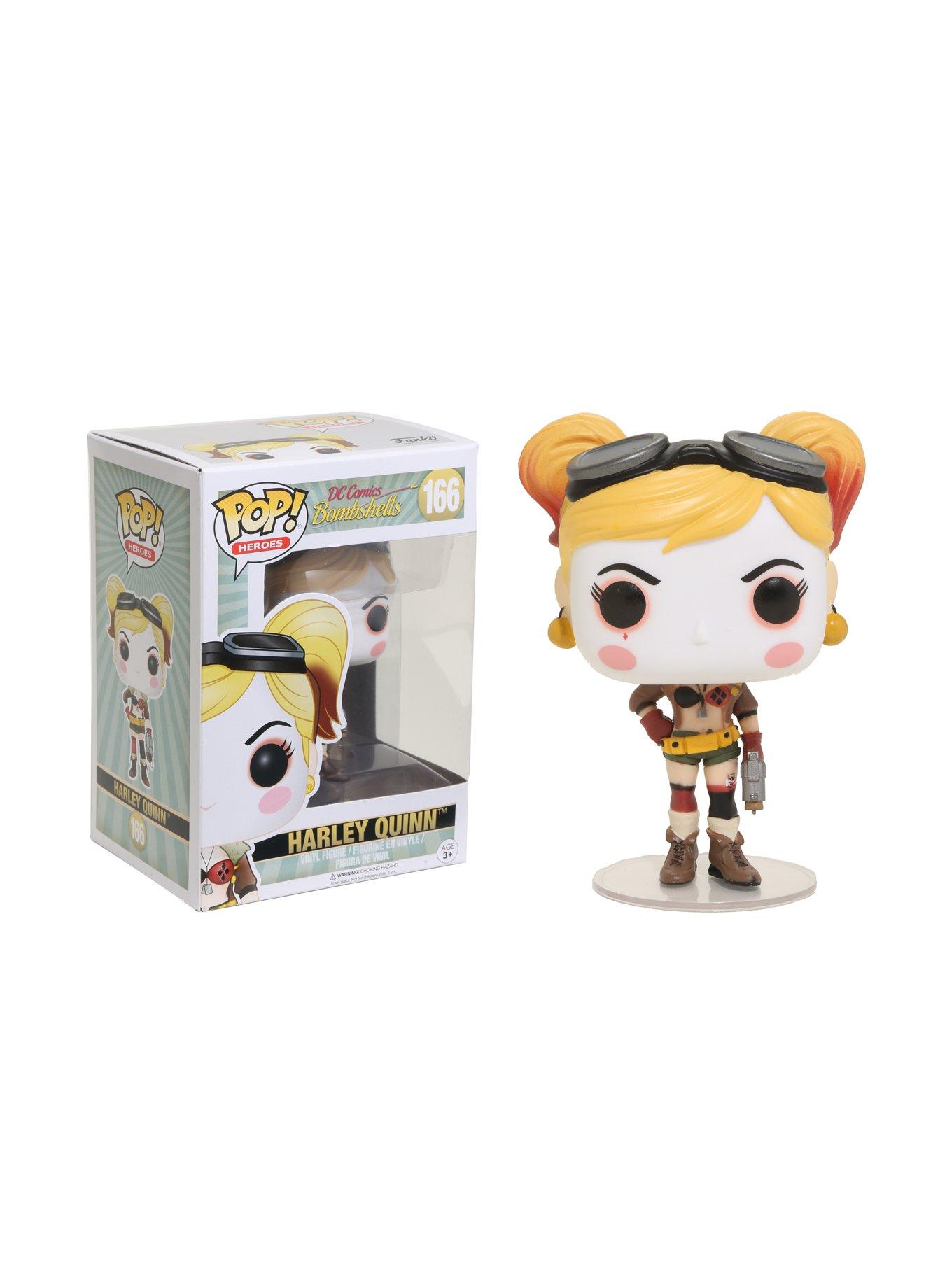 Funko DC Comics Bombshells Pop! Heroes Harley Quinn Vinyl Figure, , hi-res