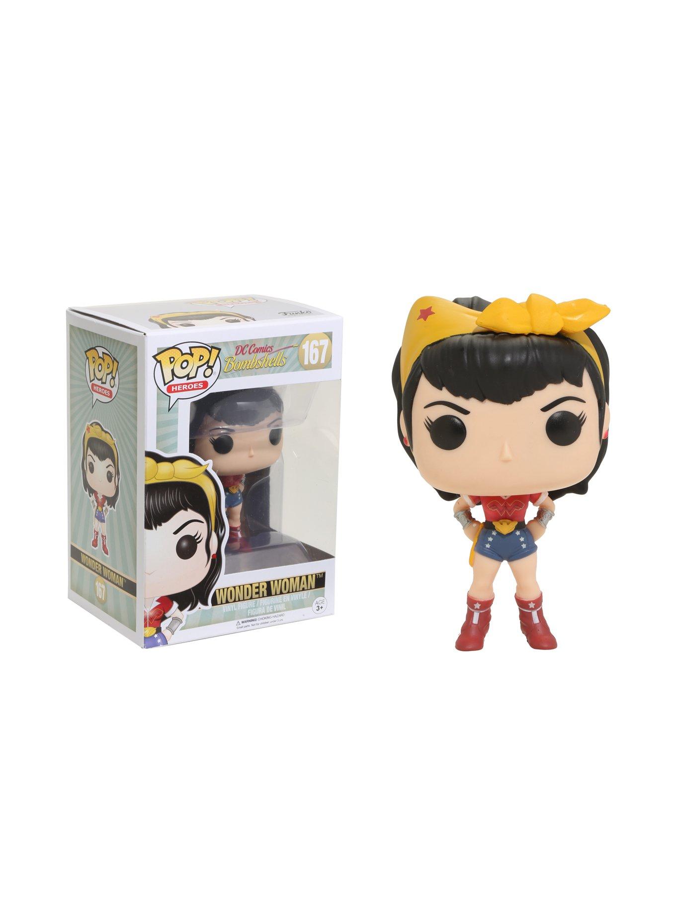 Funko DC Comics Bombshells Pop! Heroes Wonder Woman Vinyl Figure, , hi-res