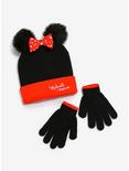 Disney Minnie Mouse Toddler Hat And Glove Set, , hi-res