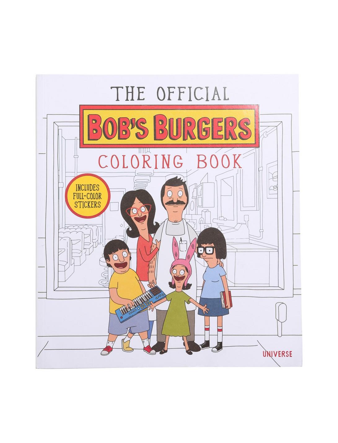 The Official Bob's Burgers Coloring Book, , hi-res