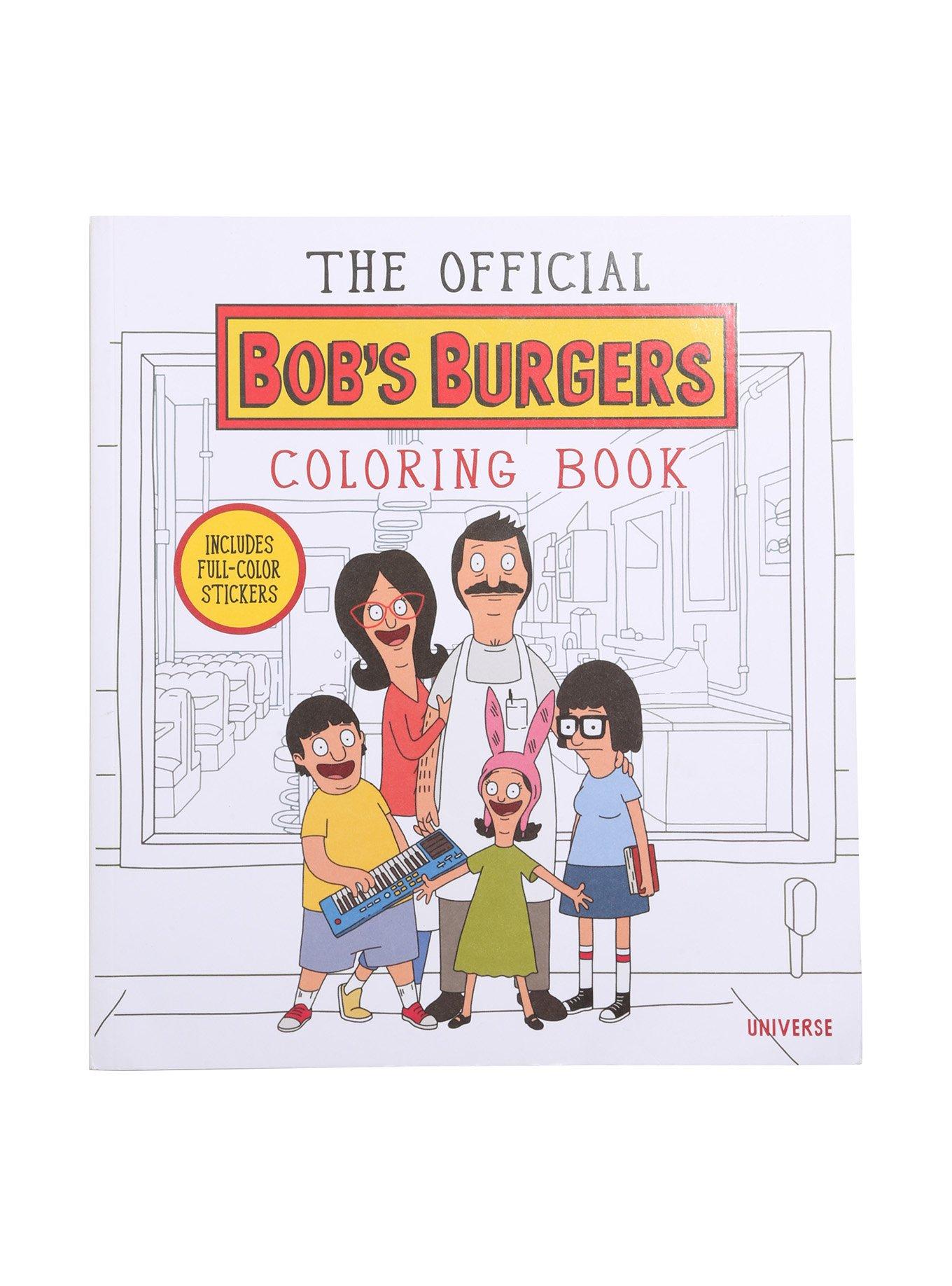 The Official Bob's Burgers Coloring Book, , hi-res
