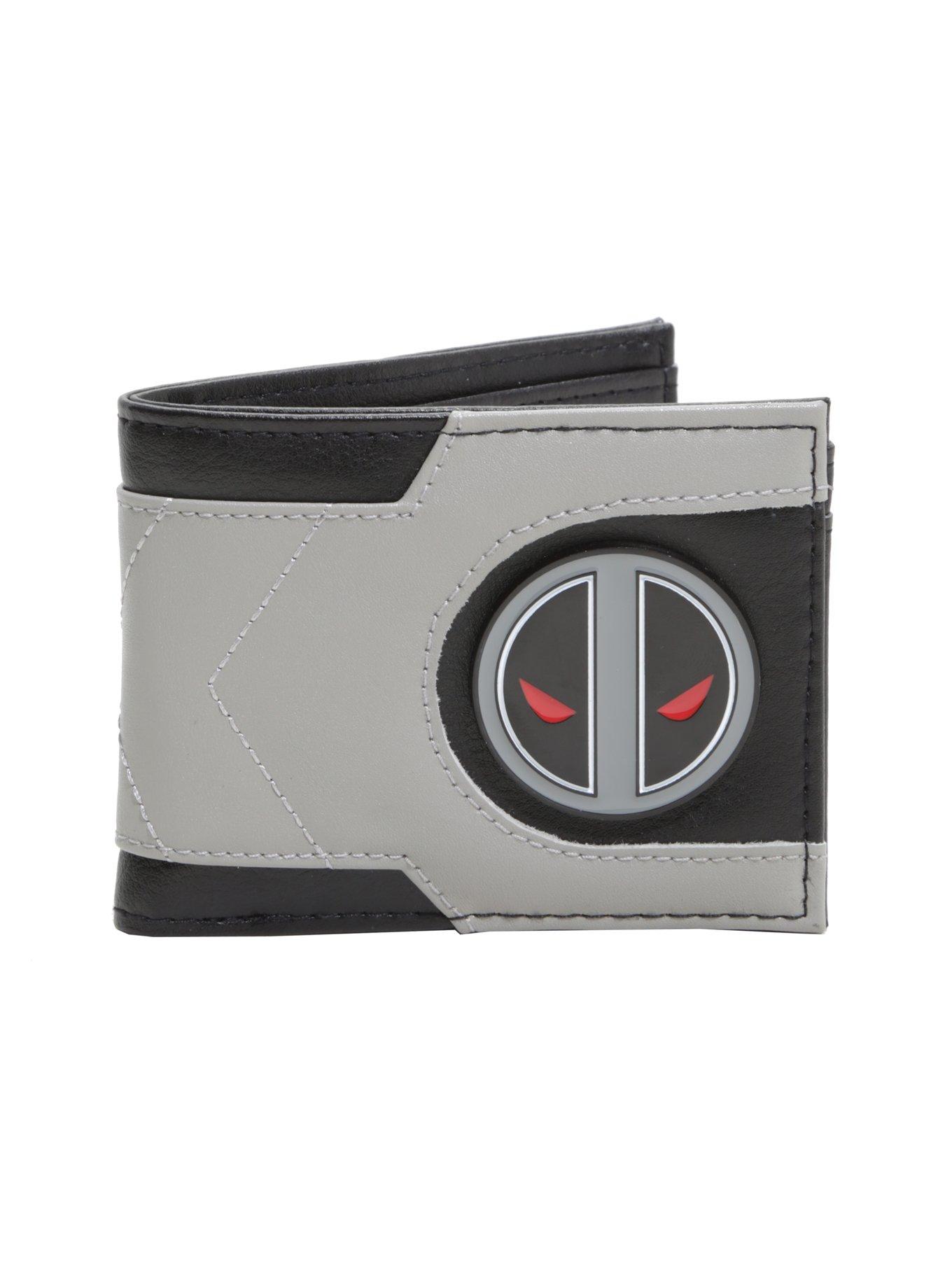 Marvel Deadpool X-Force Grey Bi-Fold Wallet, , hi-res