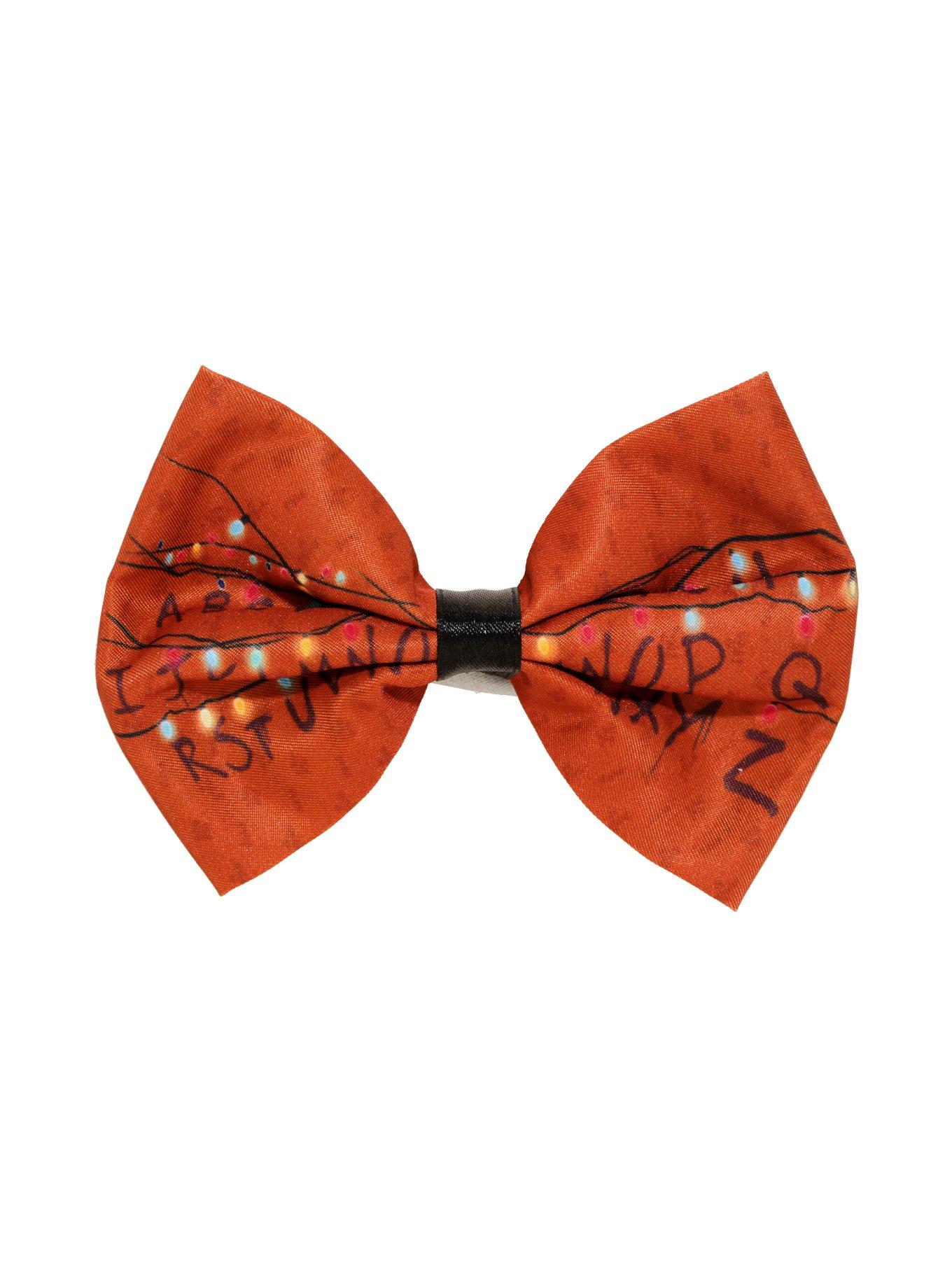 Stranger Things Alphabet Lights Hair Bow, , hi-res