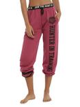Supernatural Hunter In Training Relaxed Girls Jogger Pants, RED, hi-res